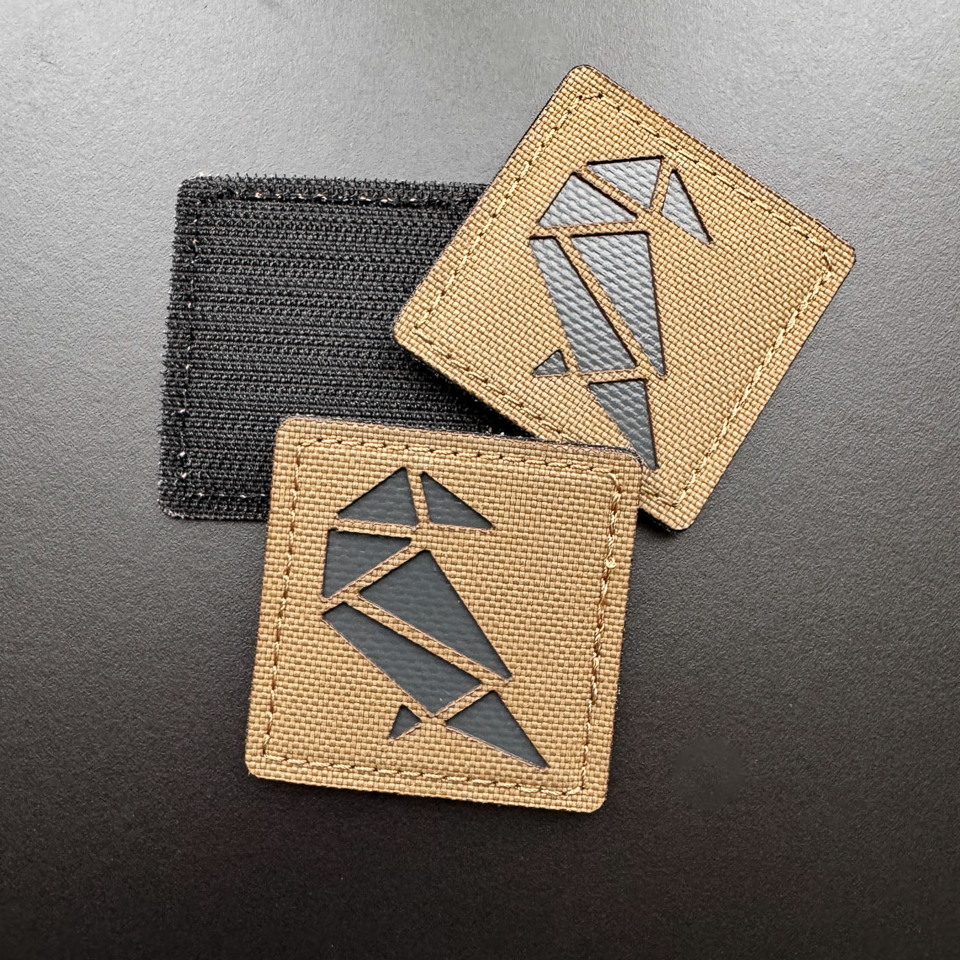 CRWGR Logopatch Lasercut Patches