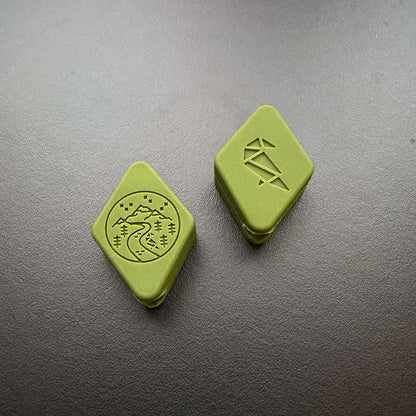 CRWGR PVC Zipper Pulls 2er Set