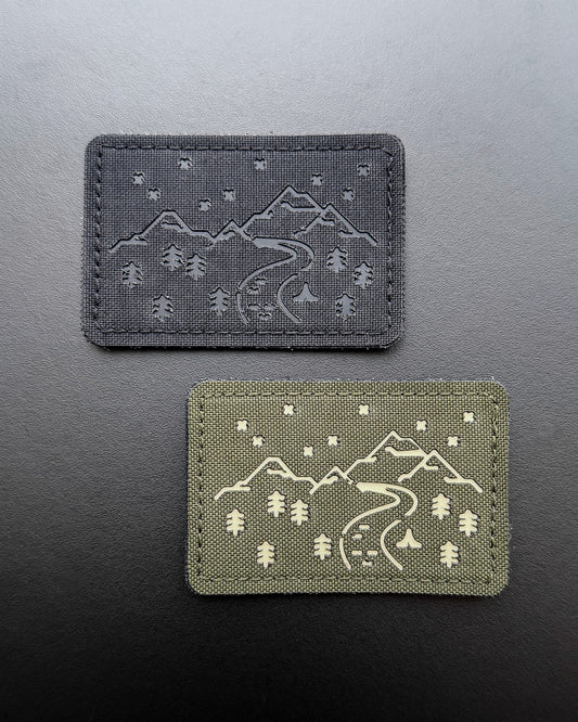 Lasercut Patch "Love Outside"