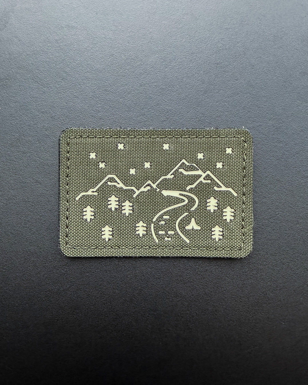 Lasercut Patch "Love Outside"