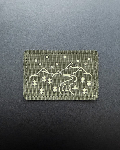 Lasercut Patch "Love Outside"